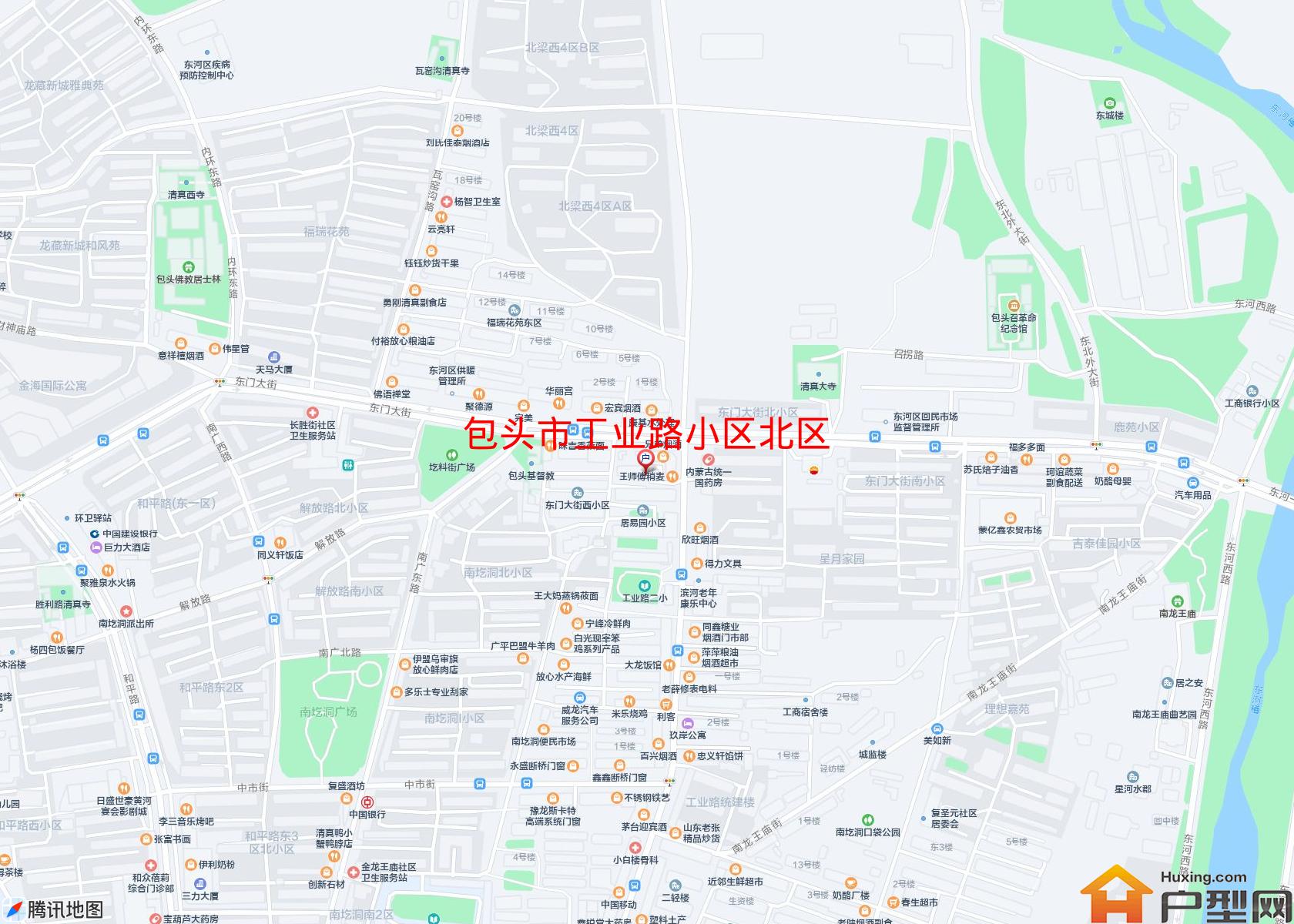 工业路小区北区小区 - 户型网