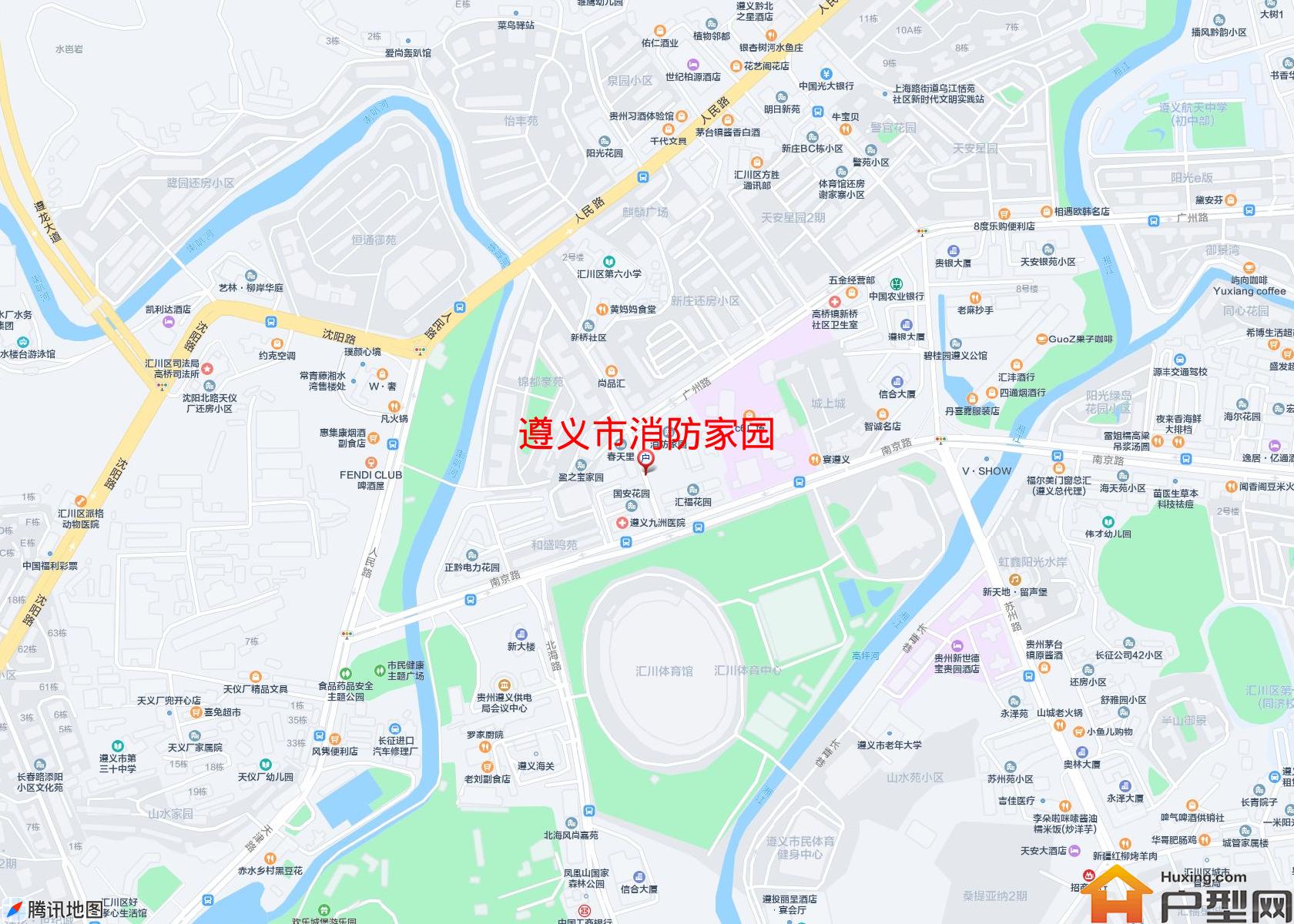 消防家园小区 - 户型网