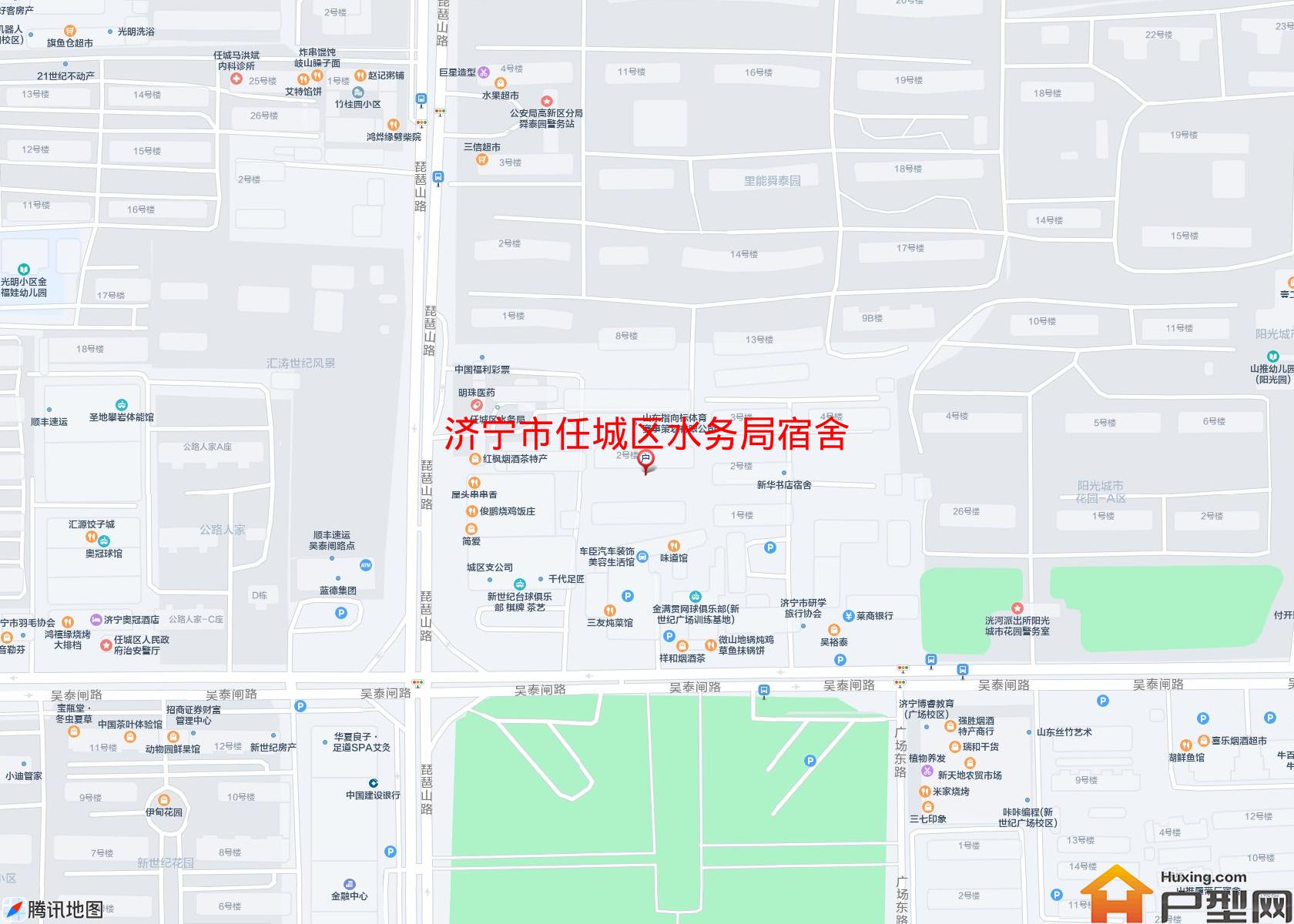 任城区水务局宿舍小区 - 户型网