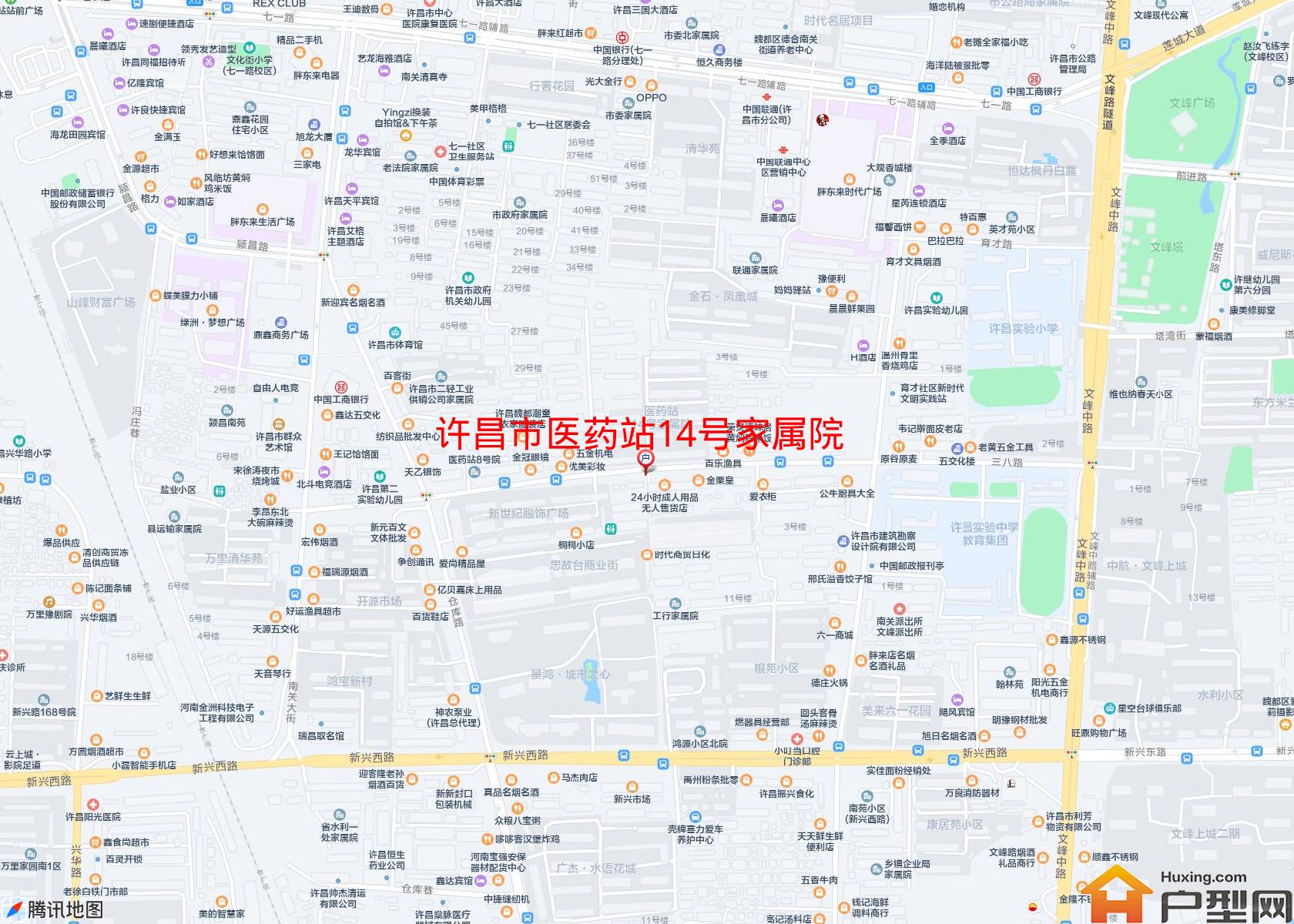 医药站14号家属院小区 - 户型网
