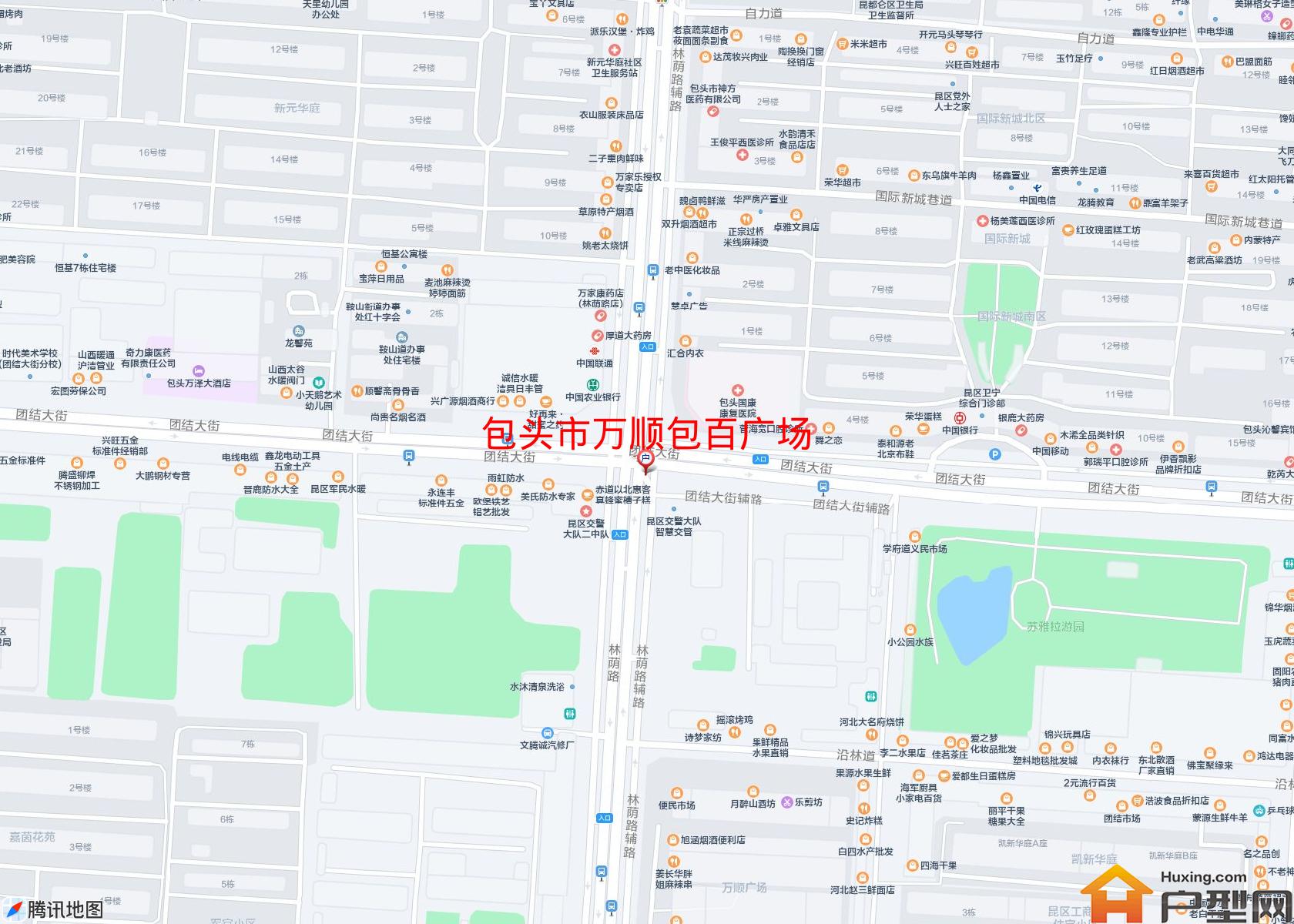 万顺包百广场小区 - 户型网