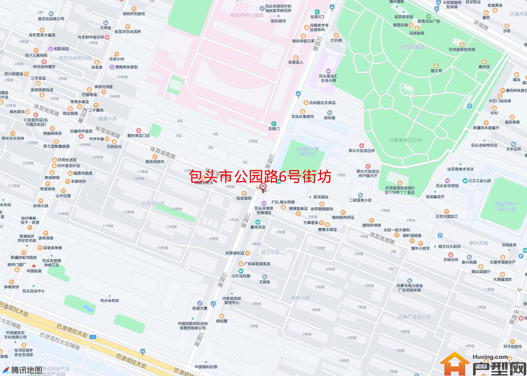 公园路6号街坊小区 - 户型网