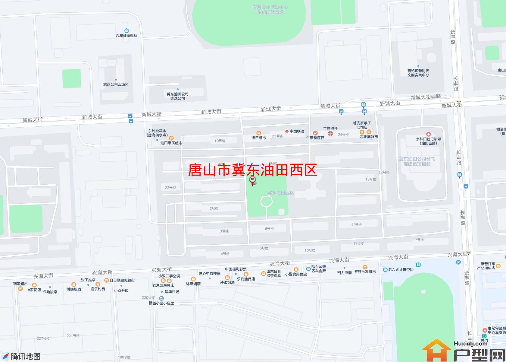 冀东油田西区小区 - 户型网