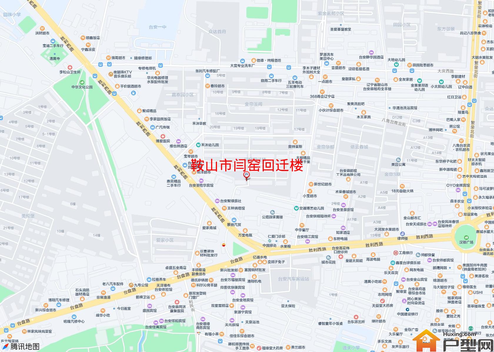 闫窑回迁楼小区 - 户型网