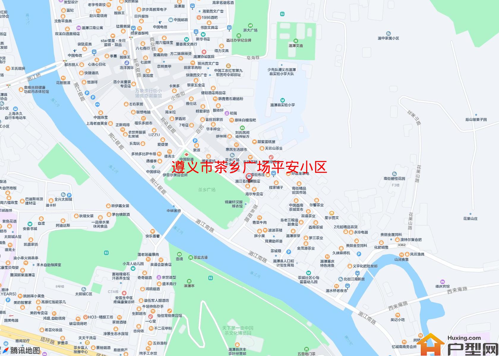 茶乡广场平安小区小区 - 户型网