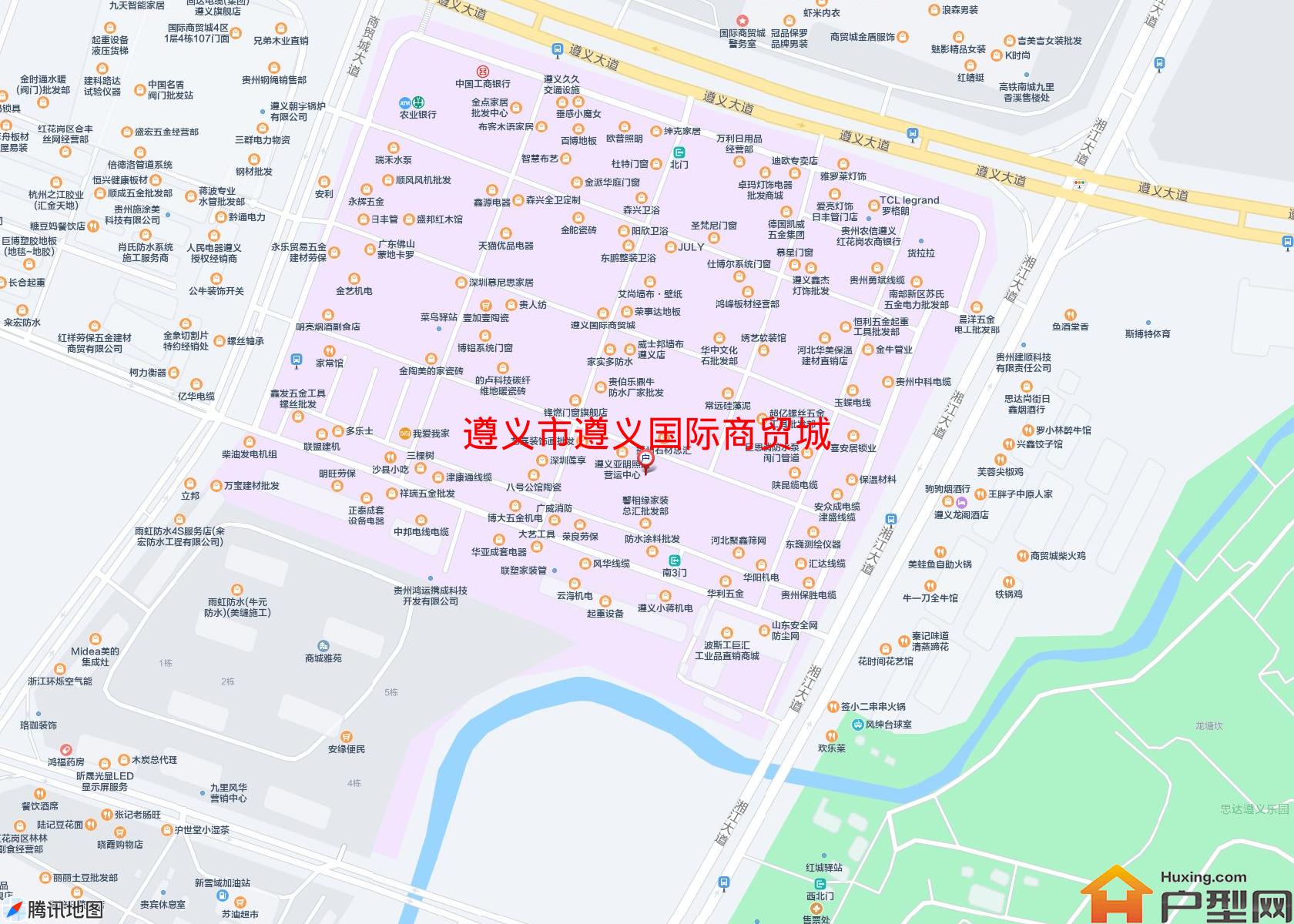 遵义国际商贸城小区 - 户型网