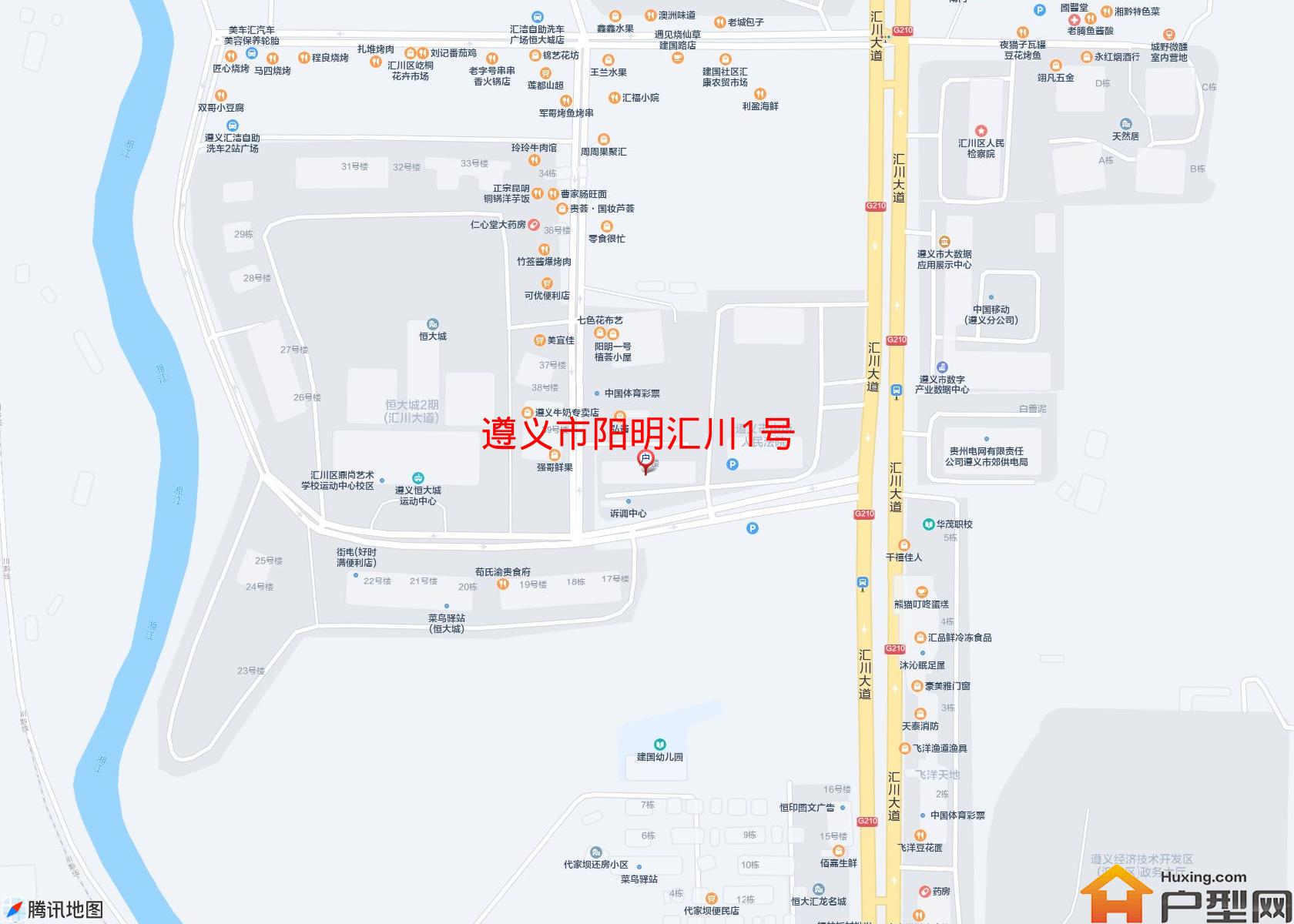 阳明汇川1号小区 - 户型网