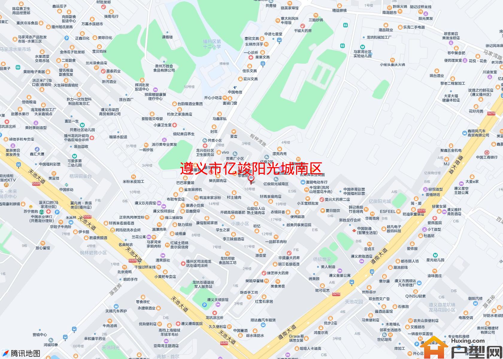 亿竣阳光城南区小区 - 户型网