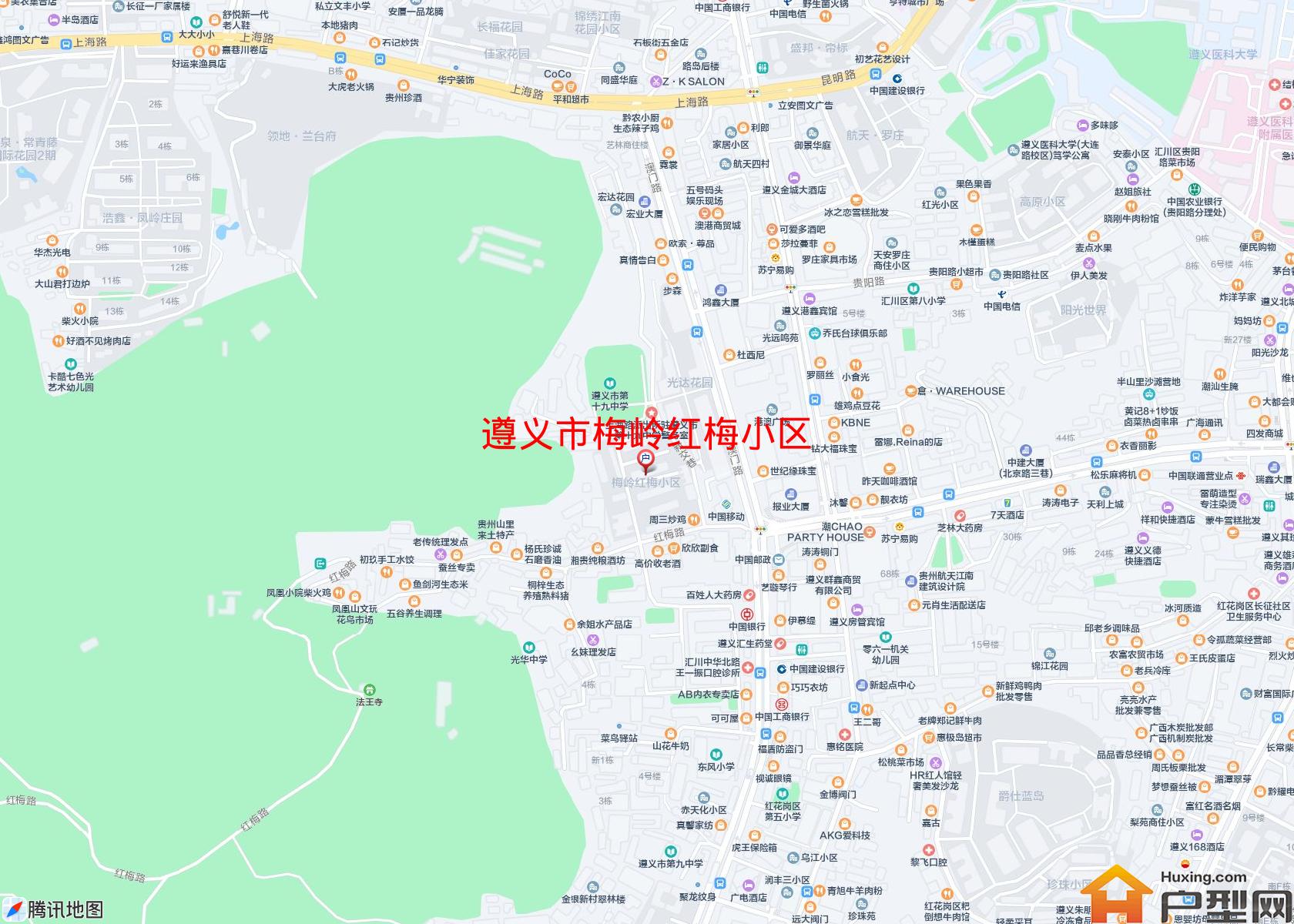 梅岭红梅小区小区 - 户型网