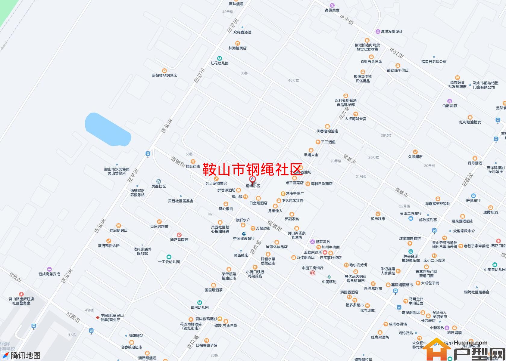 钢绳社区小区 - 户型网