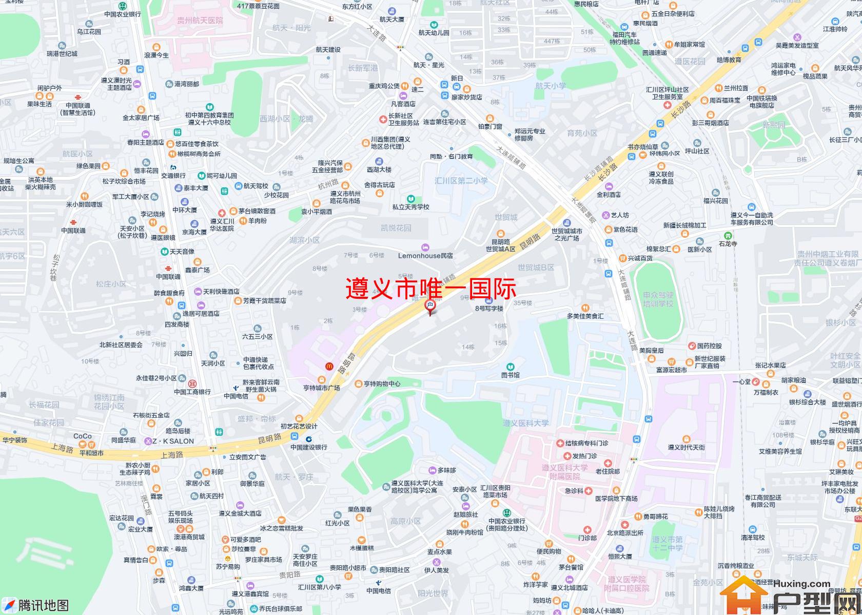 唯一国际小区 - 户型网