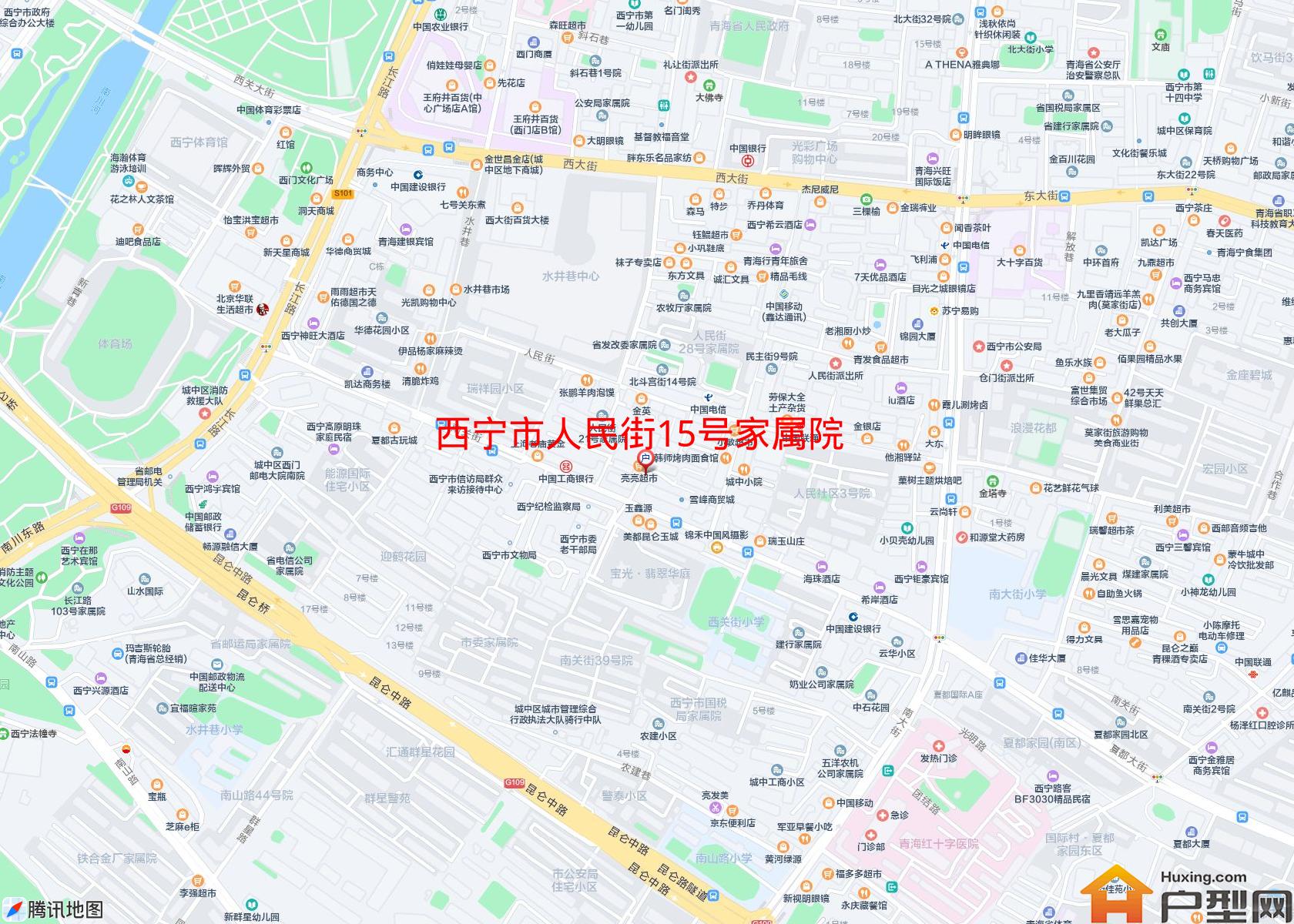 人民街15号家属院小区 - 户型网