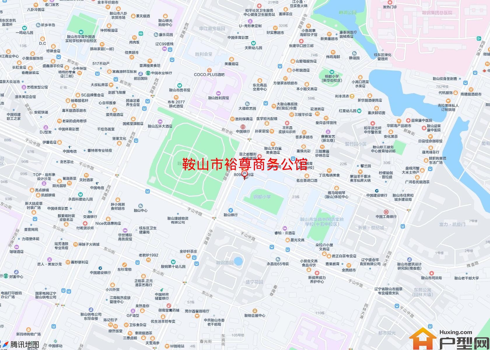 裕尊商务公馆小区 - 户型网