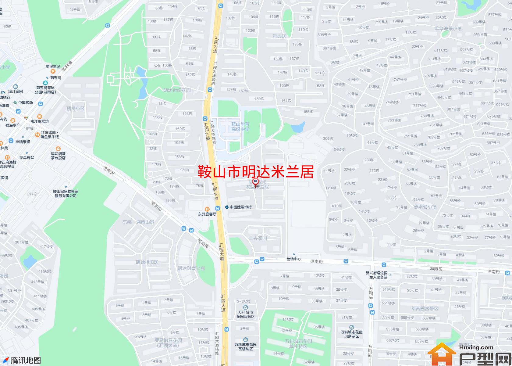 明达米兰居小区 - 户型网