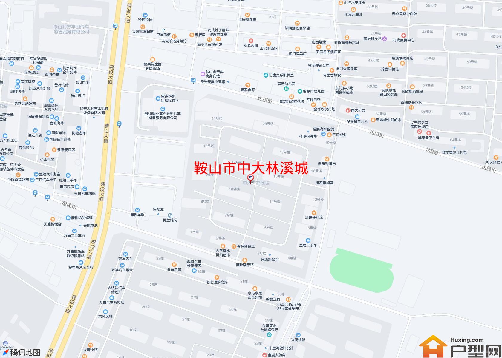 中大林溪城小区 - 户型网