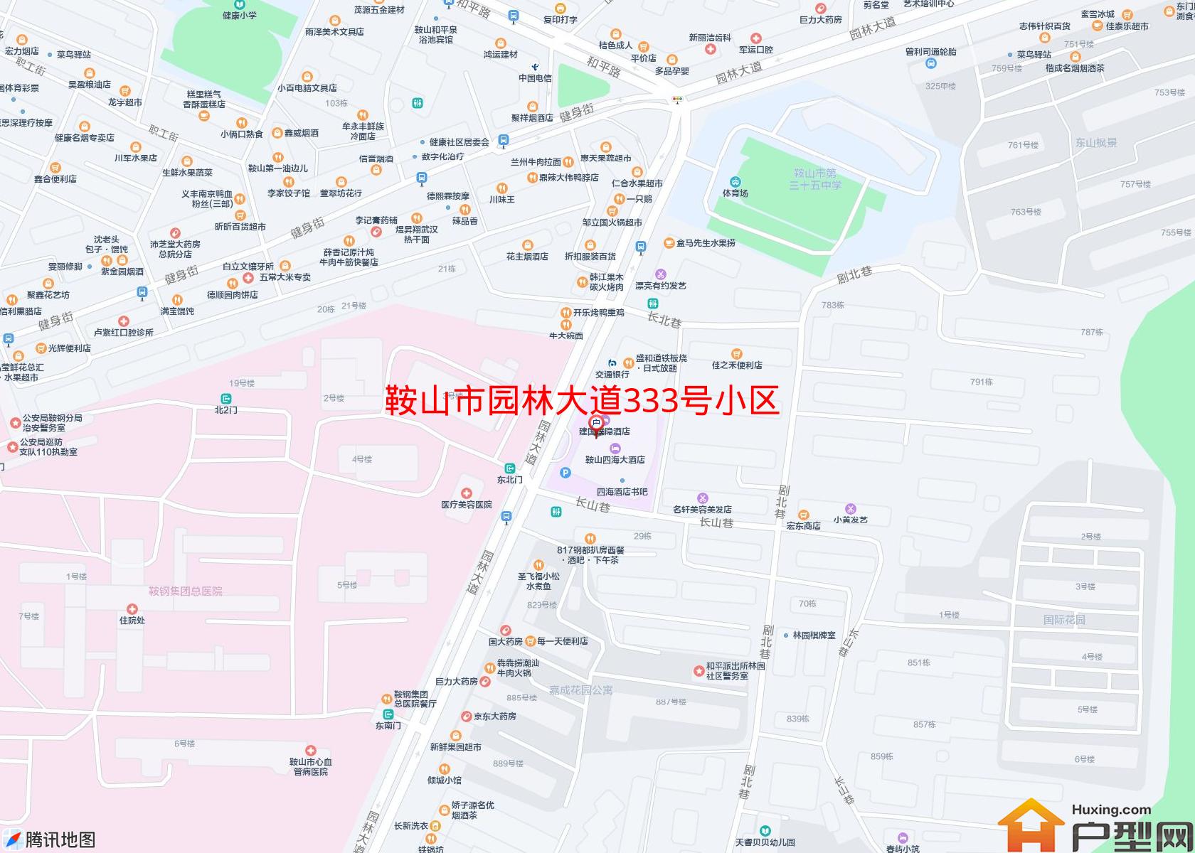 园林大道333号小区小区 - 户型网