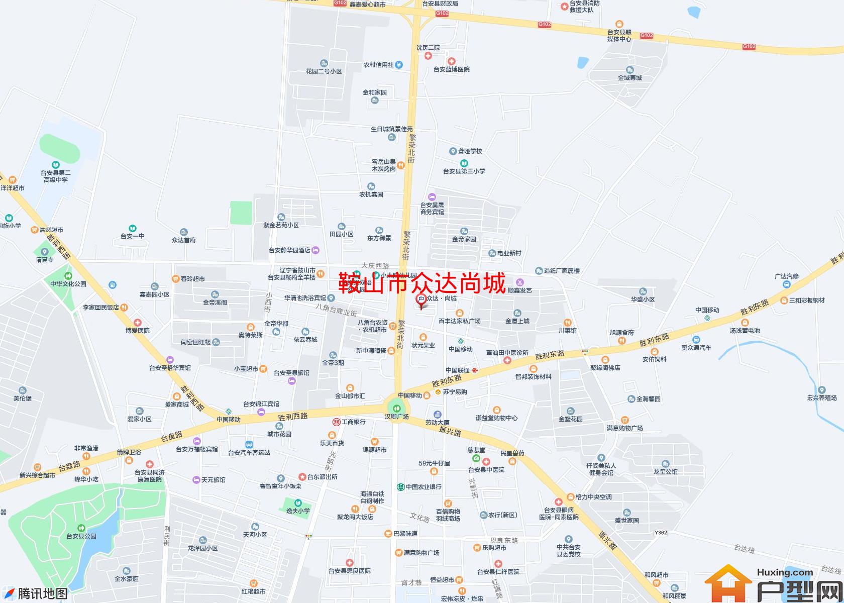 众达尚城小区 - 户型网