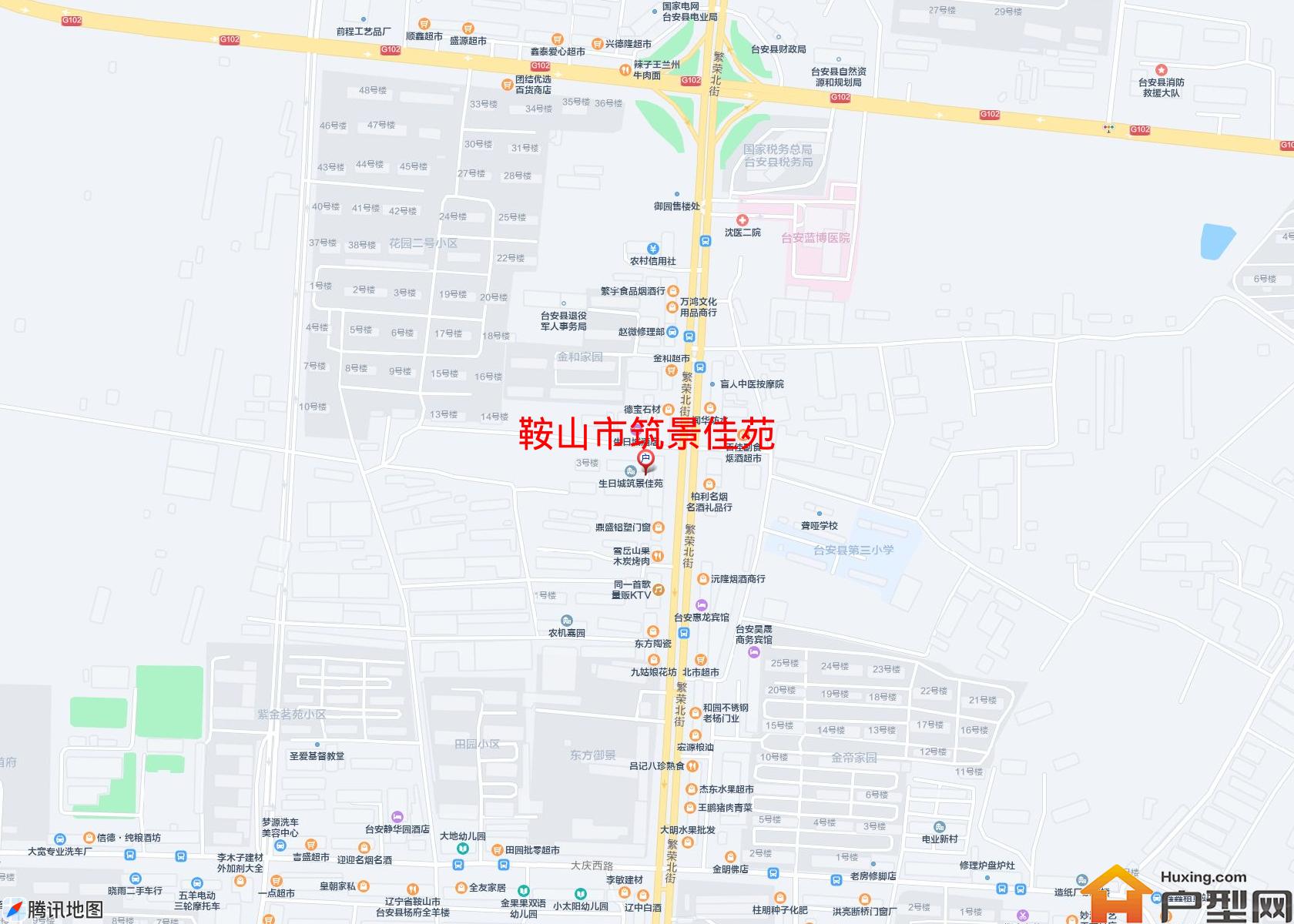 筑景佳苑小区 - 户型网