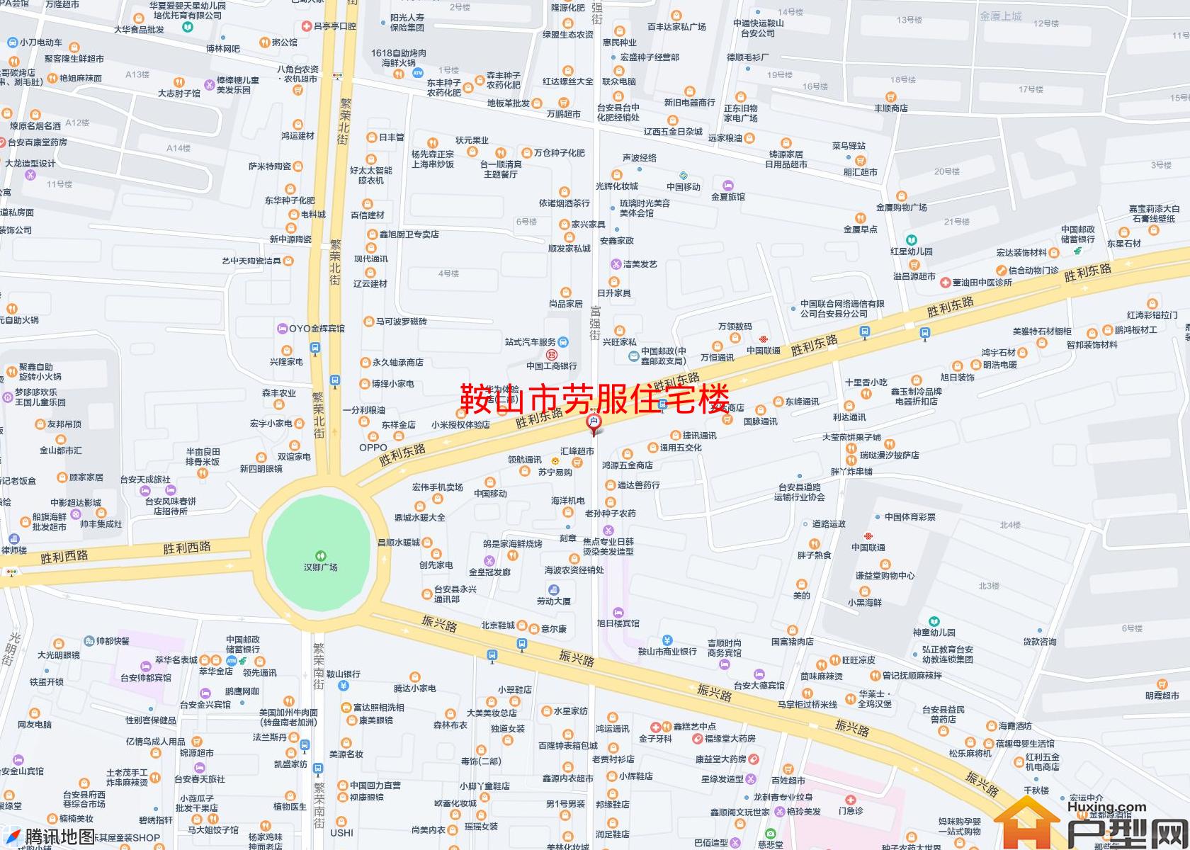 劳服住宅楼小区 - 户型网