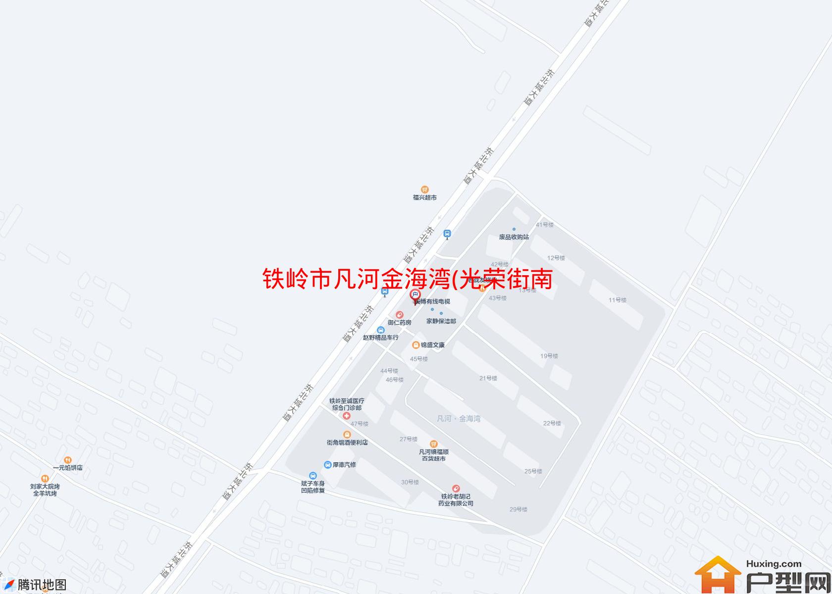 凡河金海湾(光荣街南段)小区 - 户型网