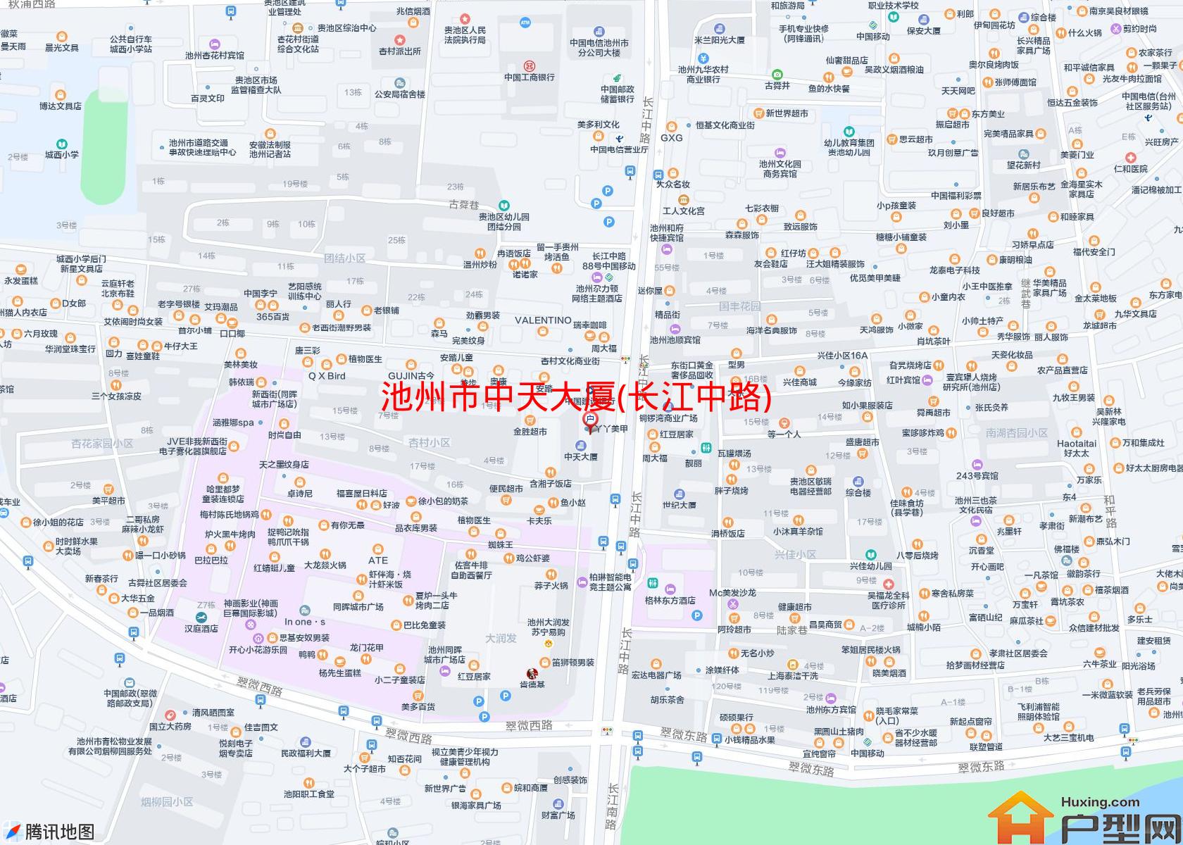 中天大厦(长江中路)小区 - 户型网