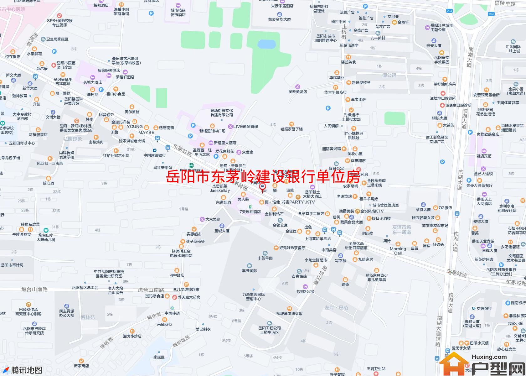 东茅岭建设银行单位房小区 - 户型网