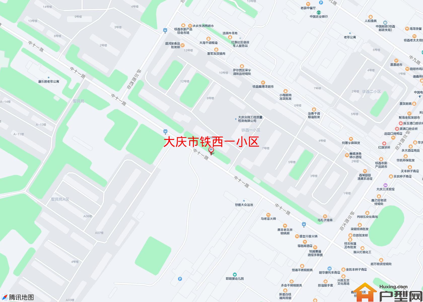 铁西一小区小区 - 户型网