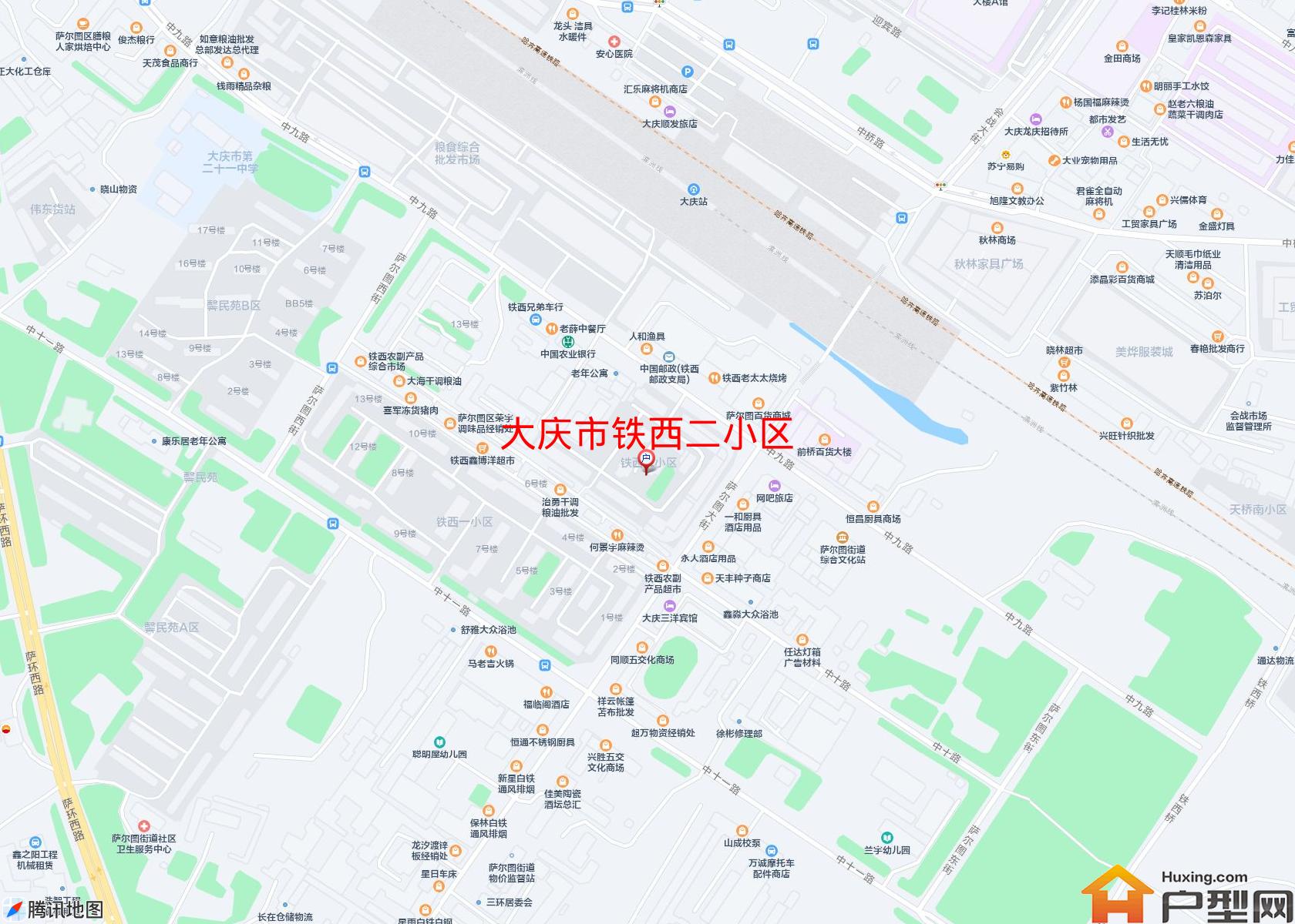 铁西二小区小区 - 户型网