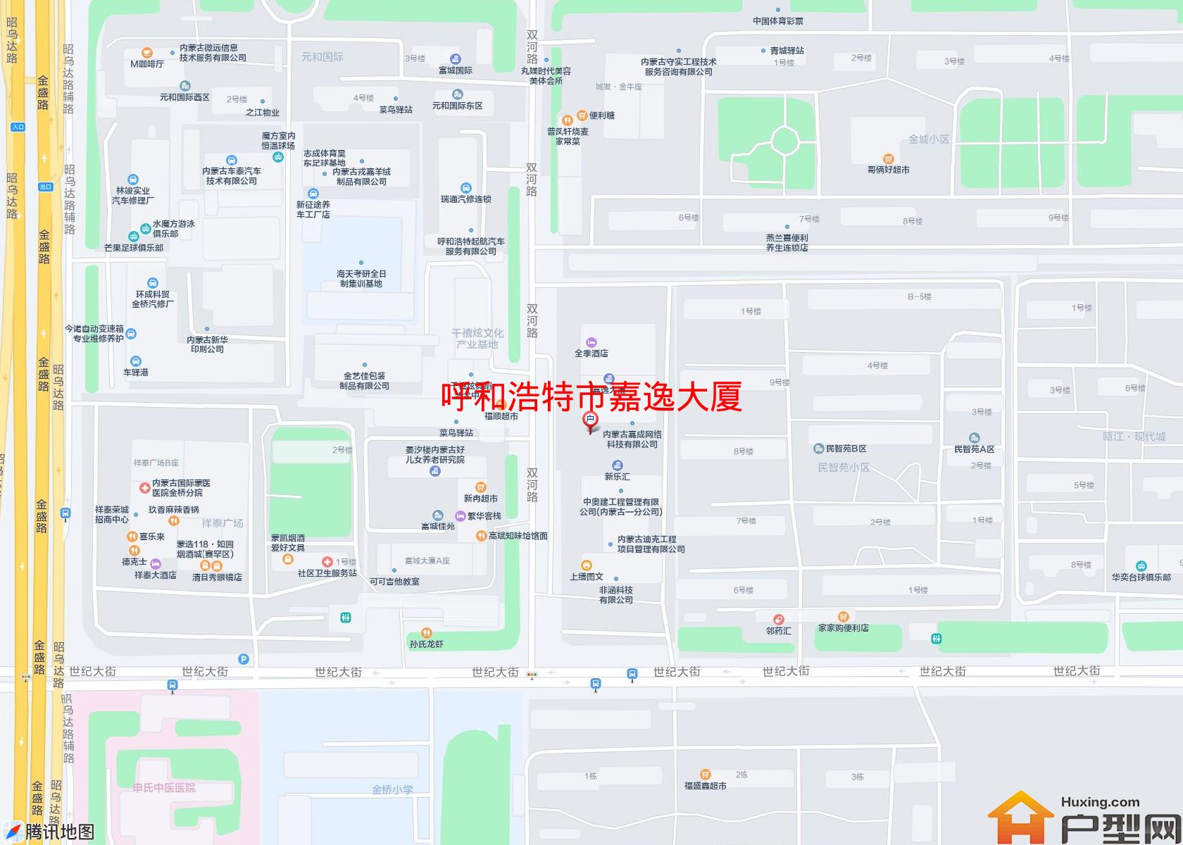 嘉逸大厦小区 - 户型网
