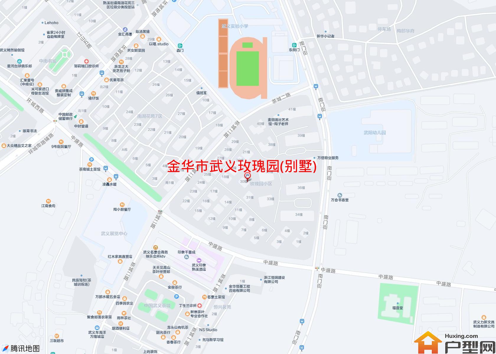 武义玫瑰园(别墅)小区 - 户型网