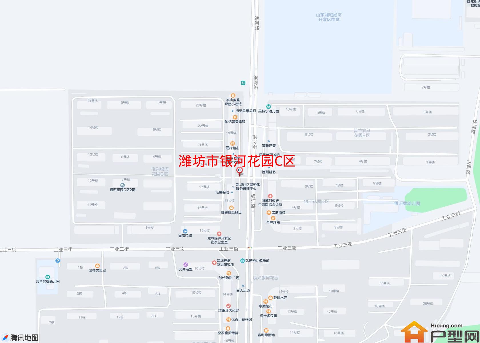 银河花园C区小区 - 户型网