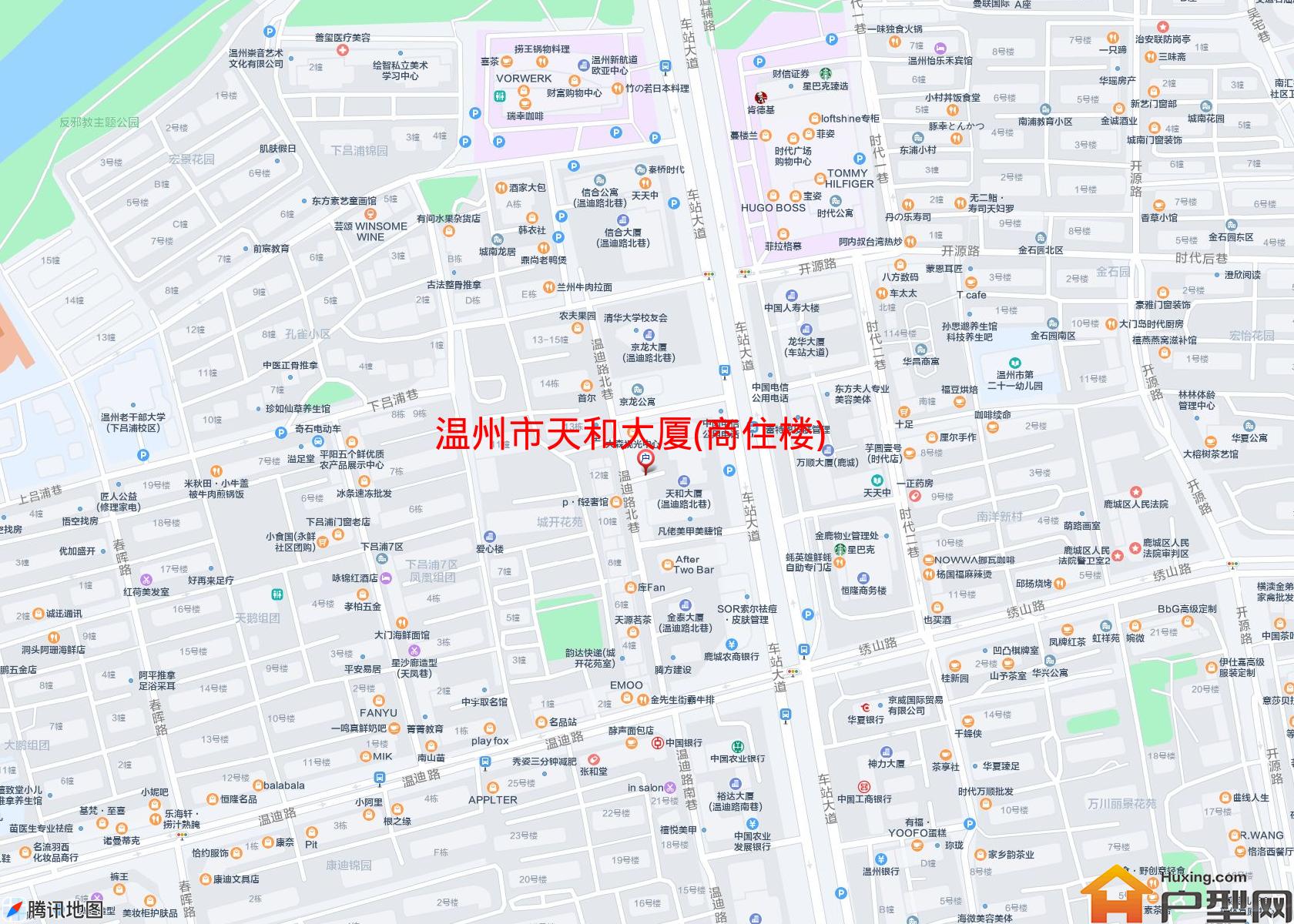 天和大厦(商住楼)小区 - 户型网