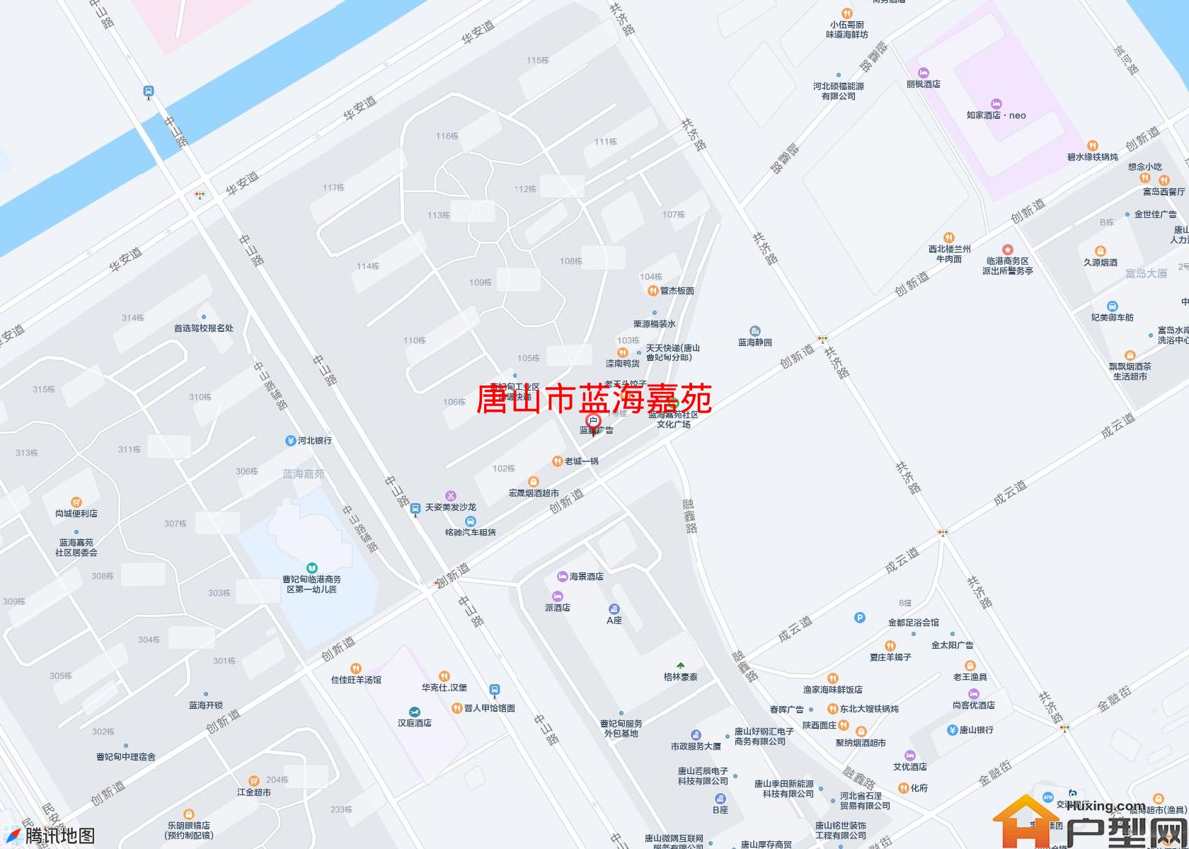 蓝海嘉苑小区 - 户型网