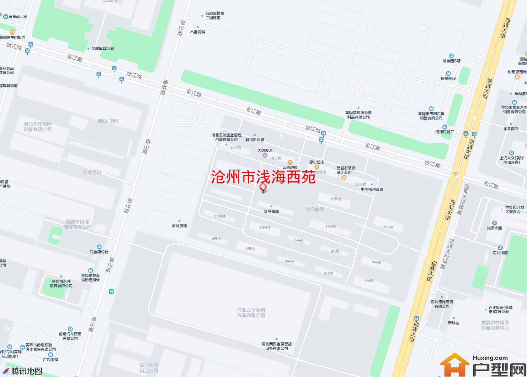 浅海西苑小区 - 户型网