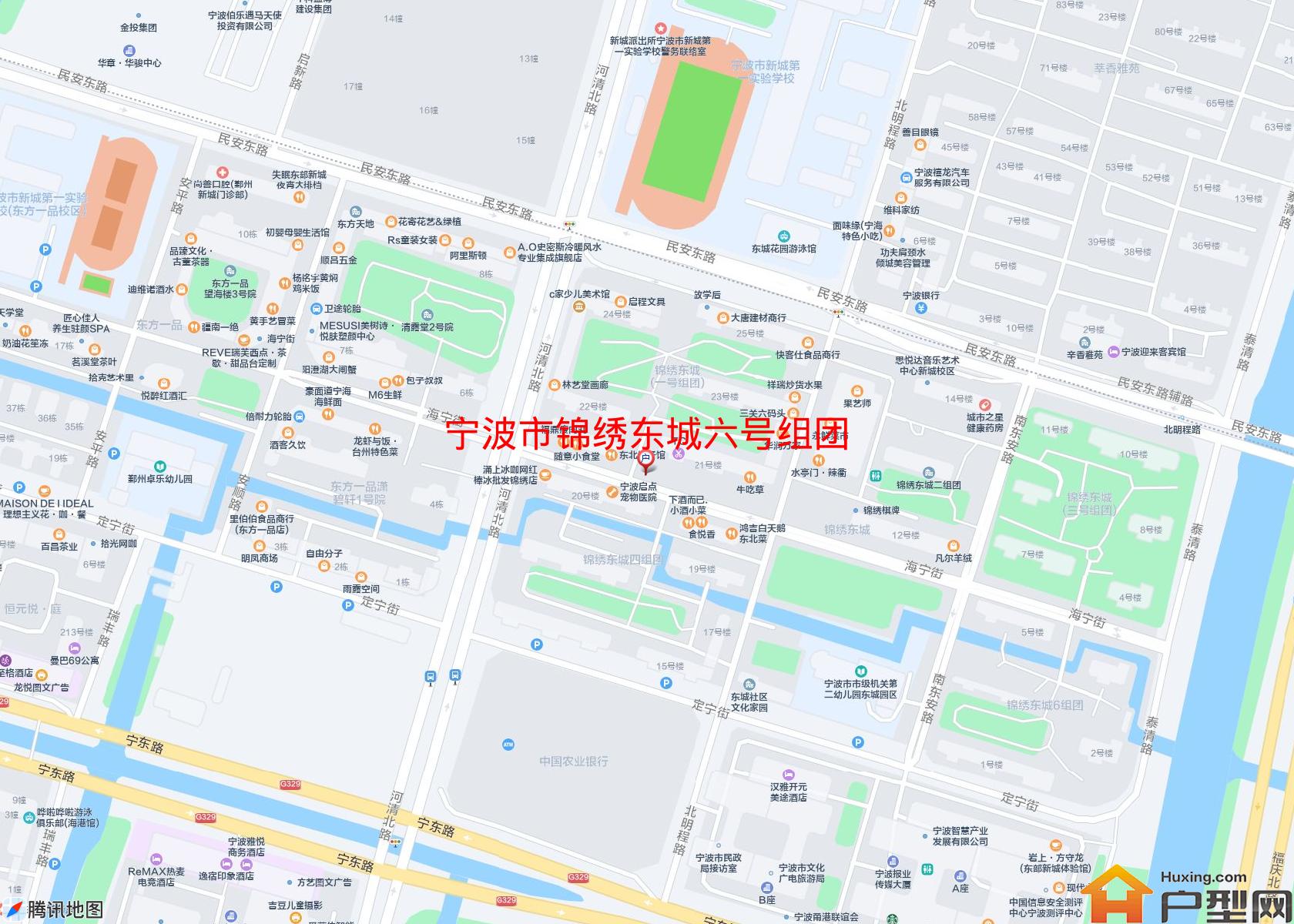 锦绣东城六号组团小区 - 户型网