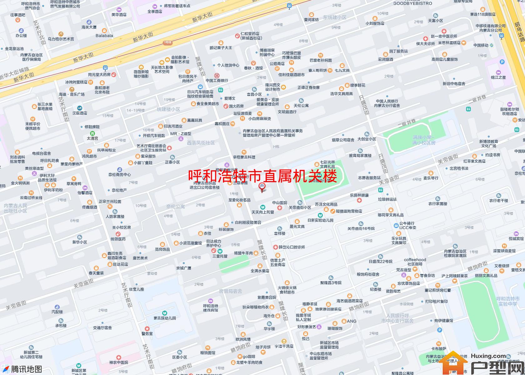 直属机关楼小区 - 户型网
