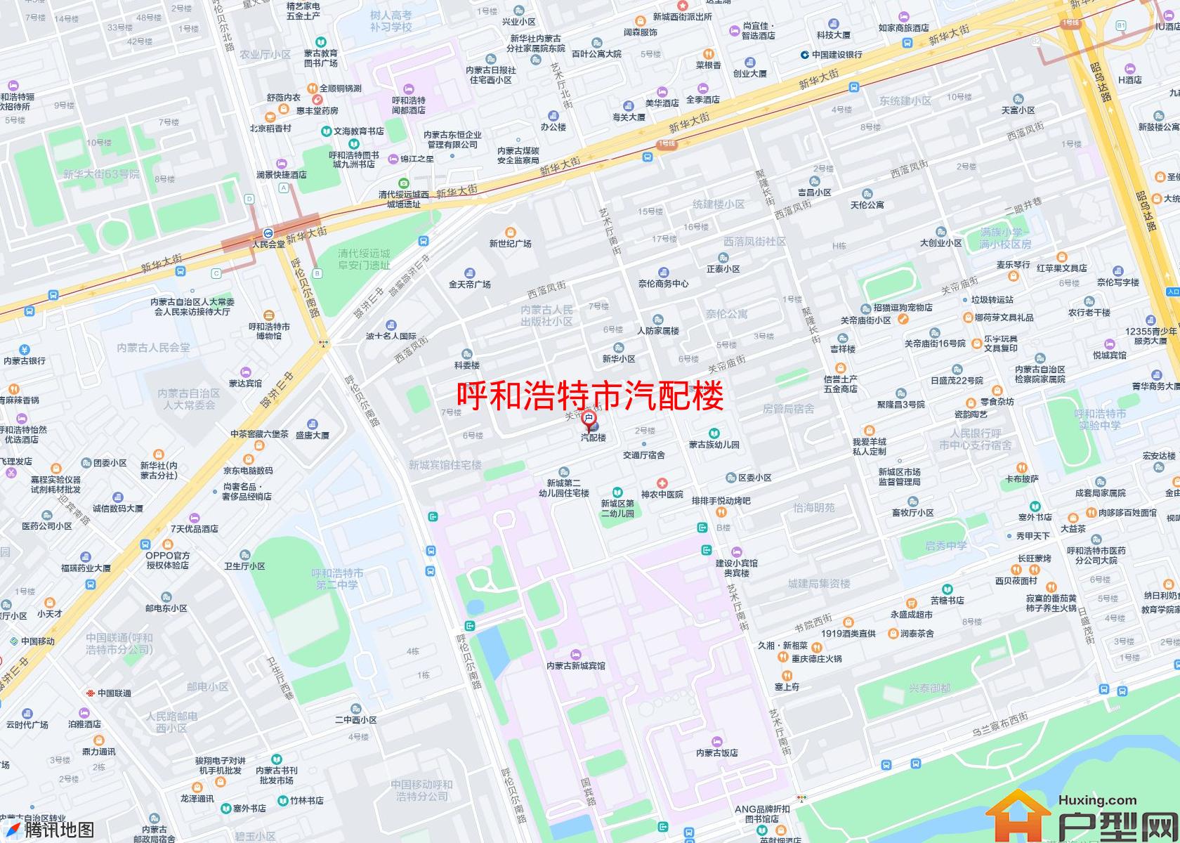汽配楼小区 - 户型网