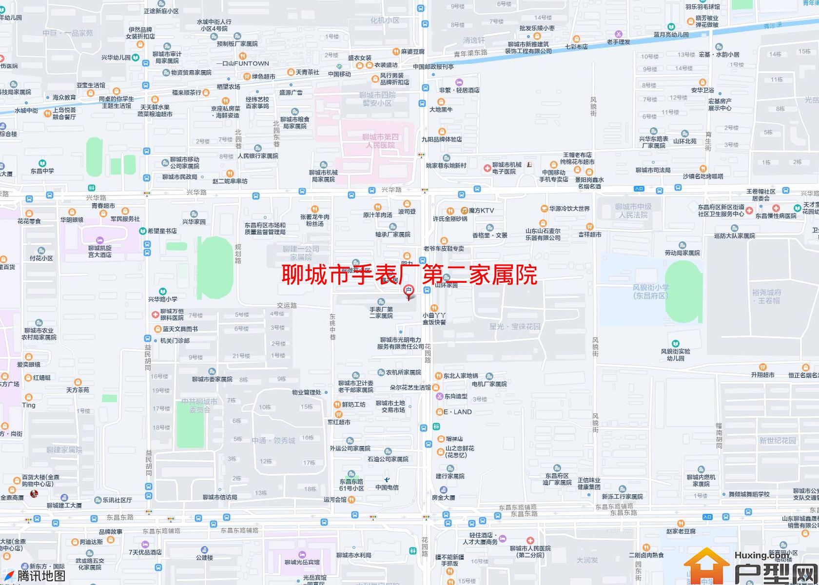 手表厂第二家属院小区 - 户型网