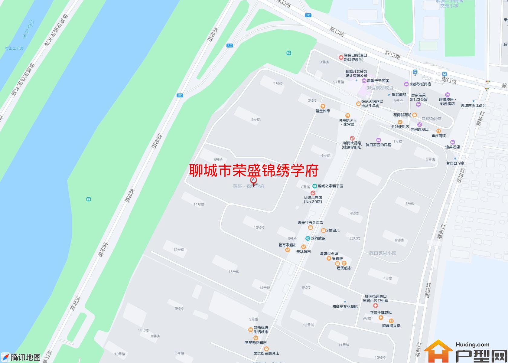 荣盛锦绣学府小区 - 户型网