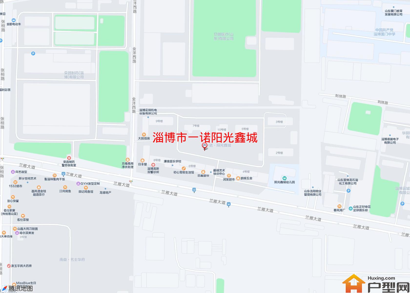 一诺阳光鑫城小区 - 户型网