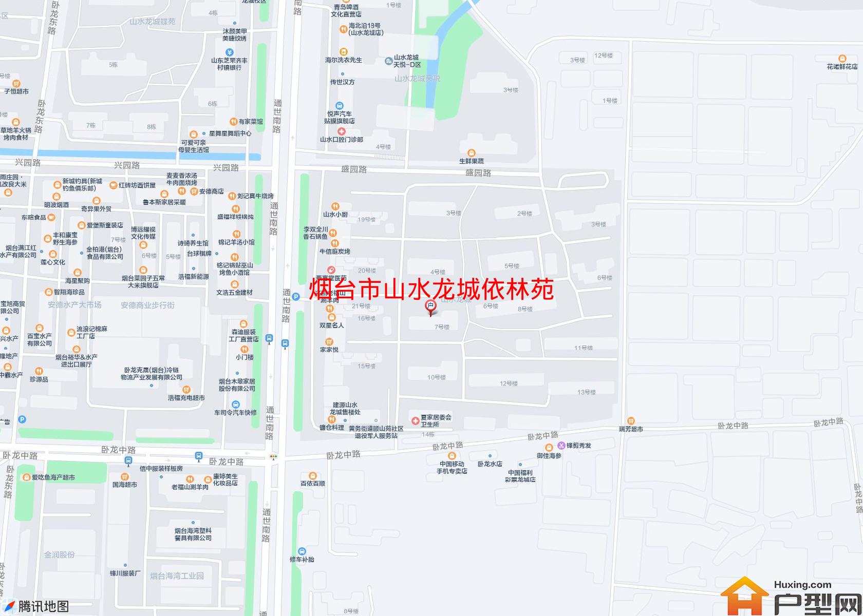 山水龙城依林苑小区 - 户型网