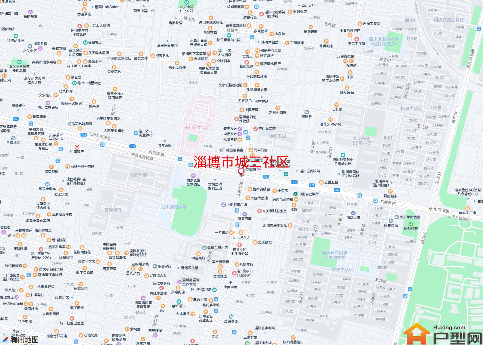 城三社区小区 - 户型网