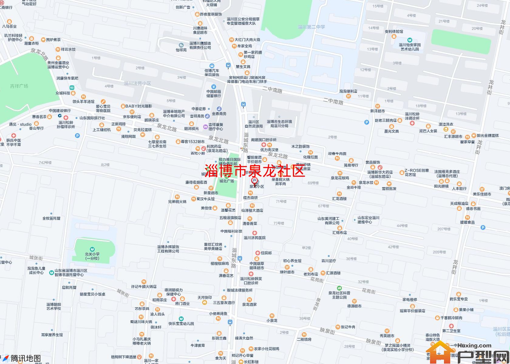 泉龙社区小区 - 户型网