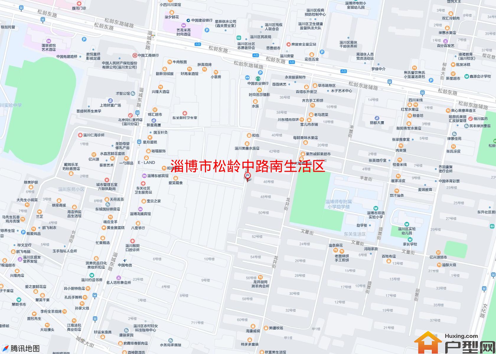 松龄中路南生活区小区 - 户型网