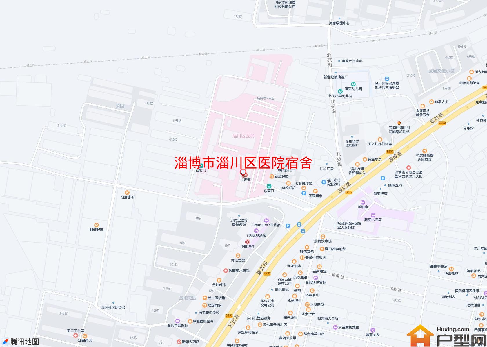 淄川区医院宿舍小区 - 户型网
