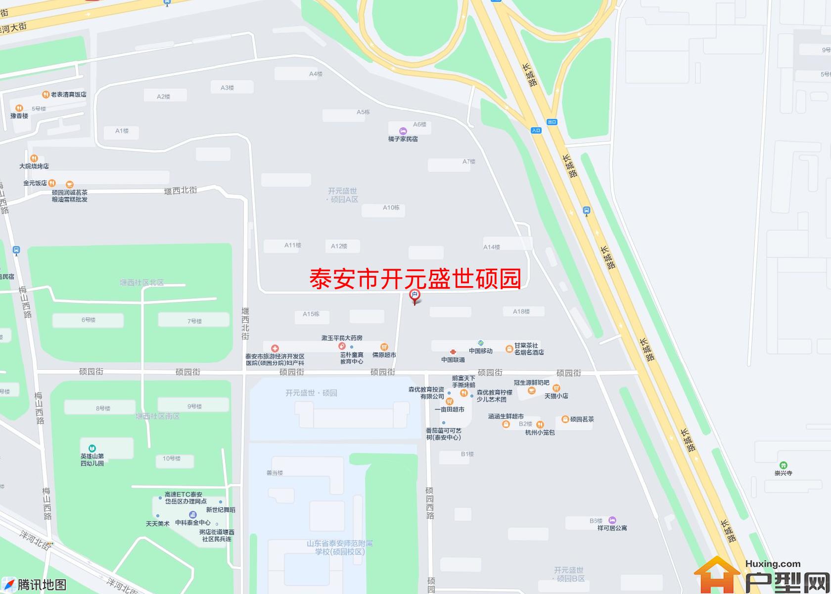 开元盛世硕园小区 - 户型网