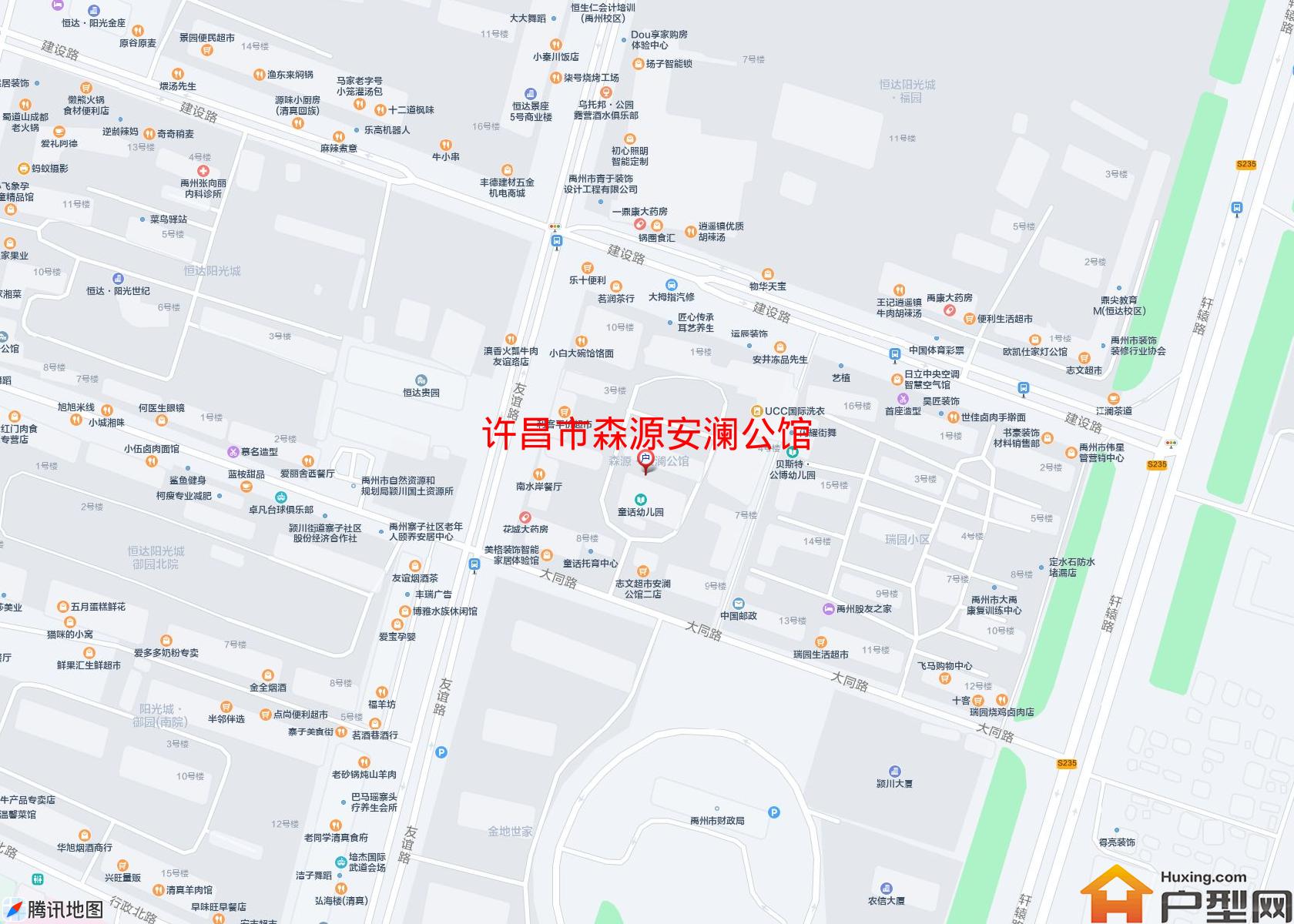 森源安澜公馆小区 - 户型网