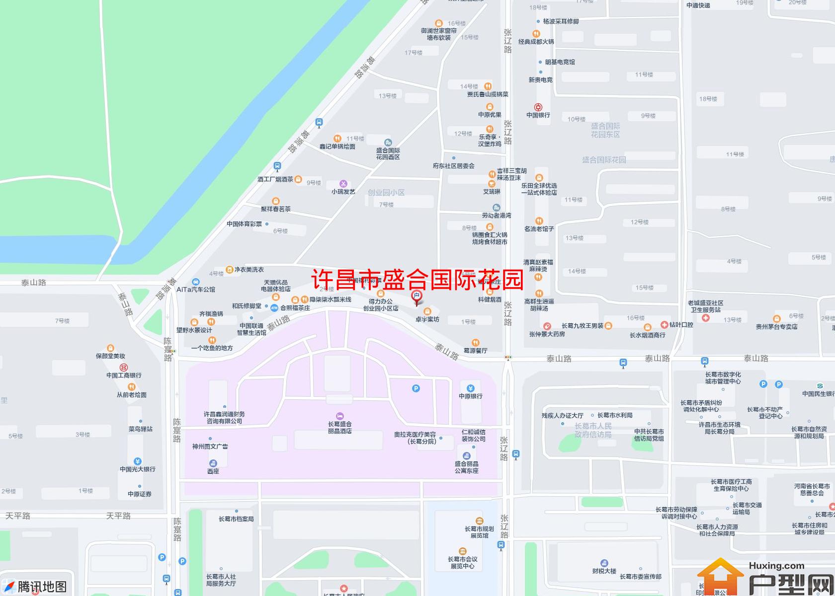 盛合国际花园小区 - 户型网
