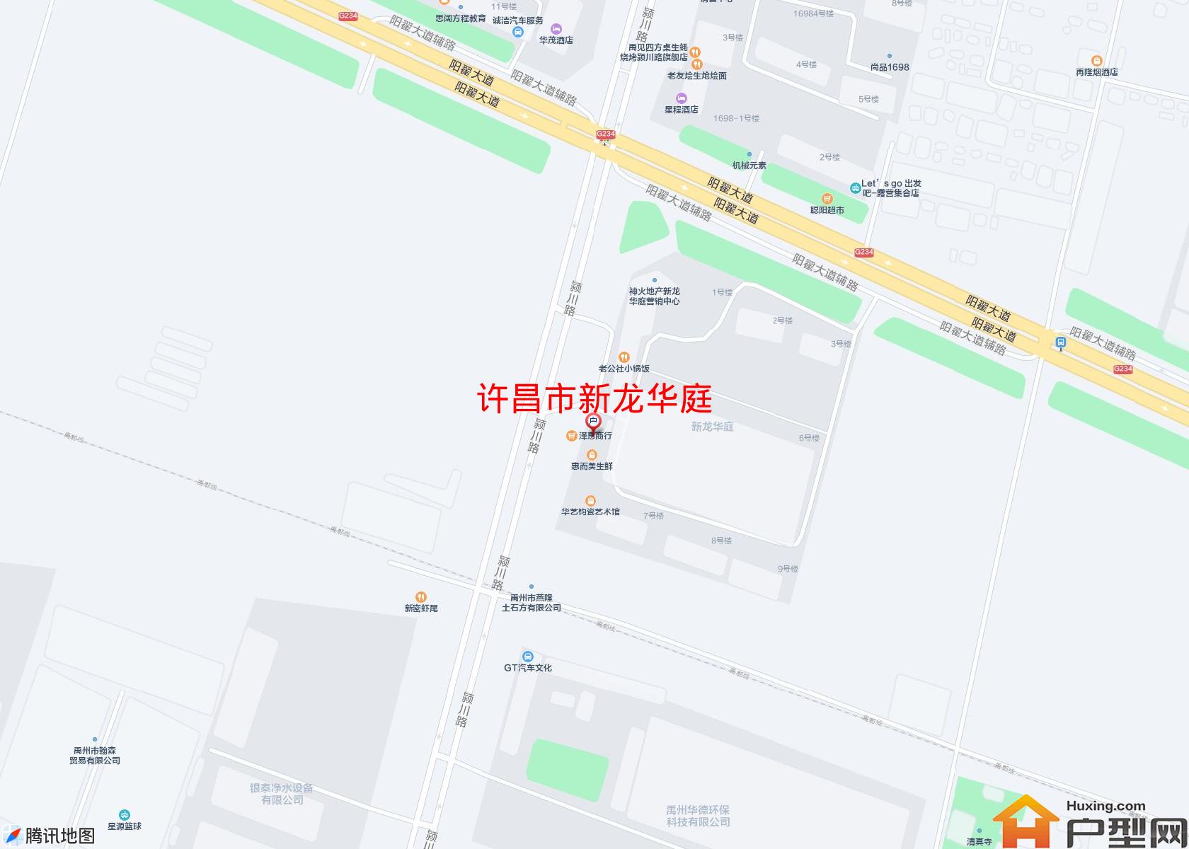 新龙华庭小区 - 户型网