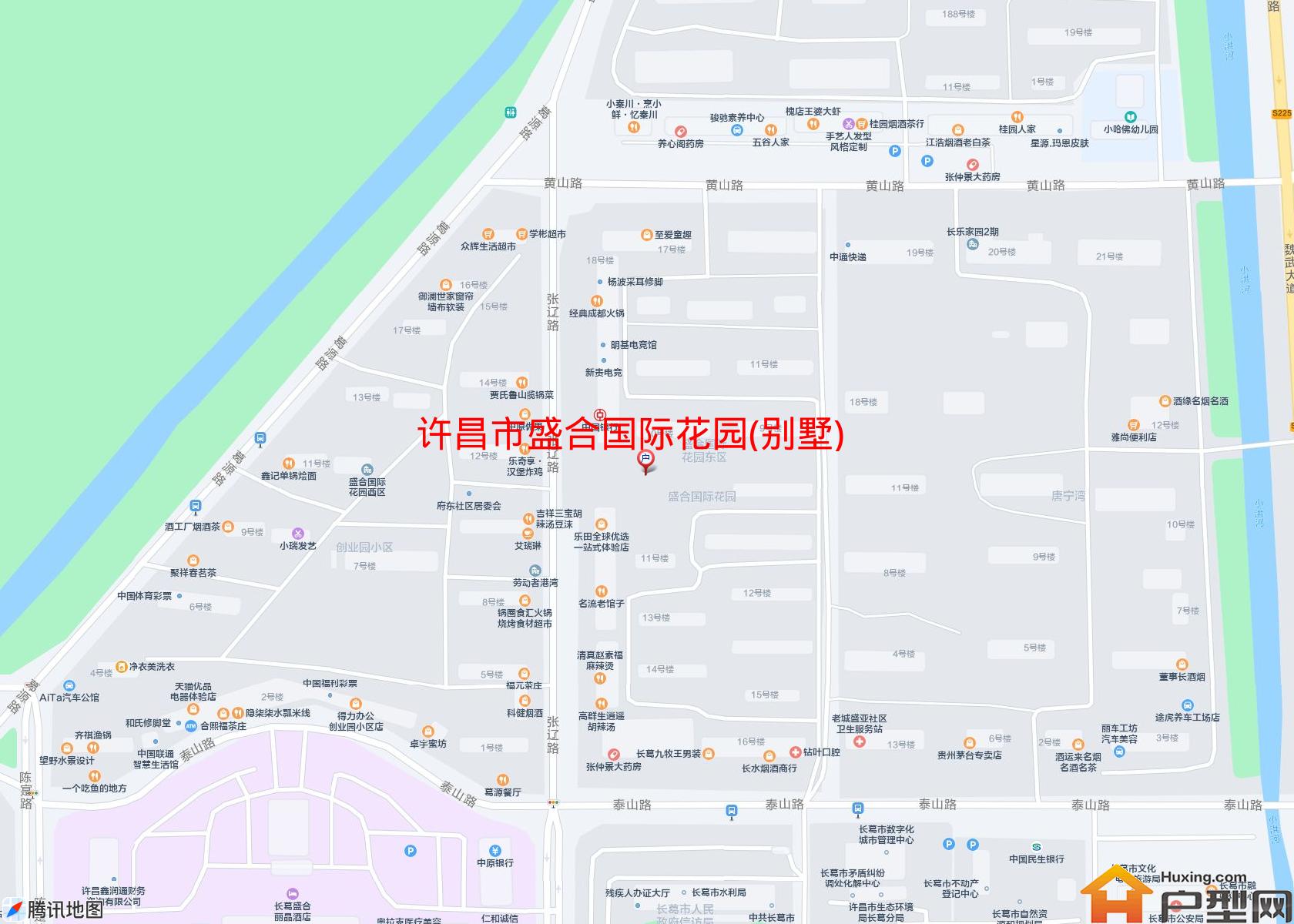 盛合国际花园(别墅)小区 - 户型网